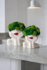 Кvetináč "Girl S" s machom - Image 2