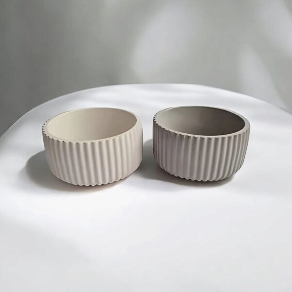 Кvetináč "Ribbed wide" - Image 1
