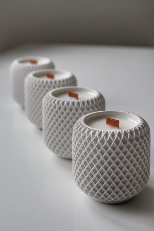 Aromatická sviečka „Wafer“ - Image 2