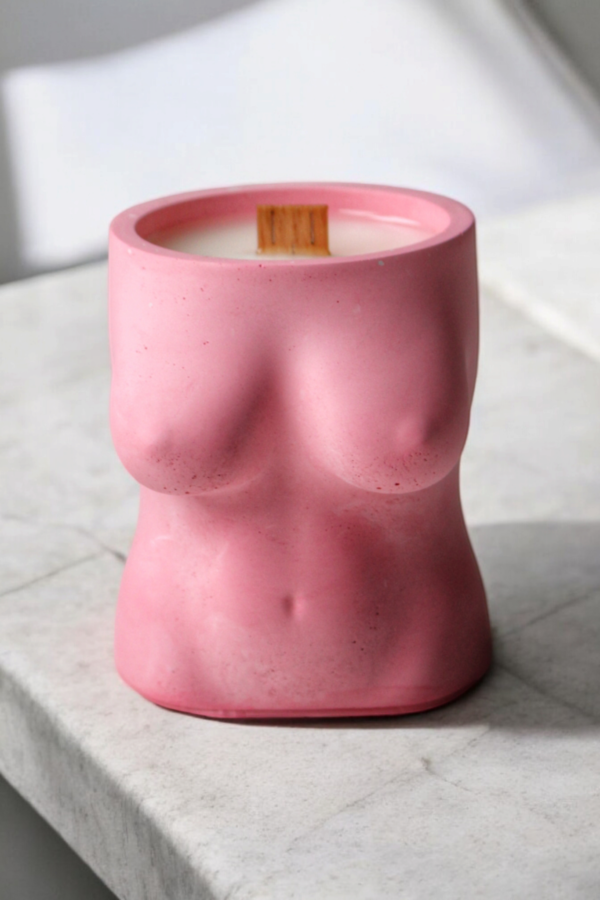Sviečka aromatická "Female torso" - Image 2